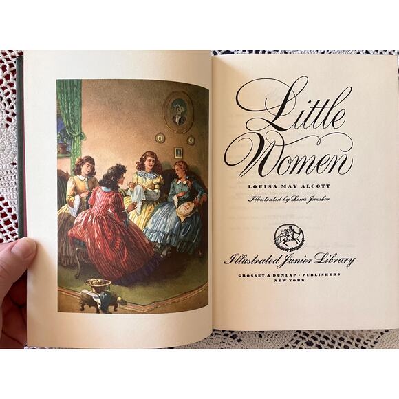 Vintage Little Women, Little Men, Book Set, 1980, 1981Louisa May Alcott - Picture 2 of 10
